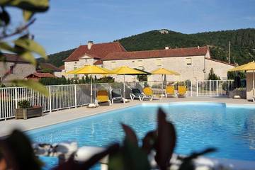 Chambre d’hôte pour 2 personnes, avec jardin et piscine à Saint-Géry
