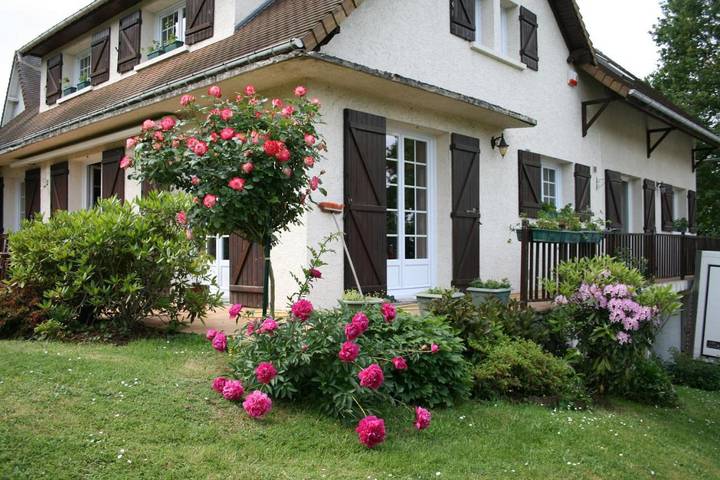 Chambre d’hôte pour 3 personnes, avec Terrasse et Jardin