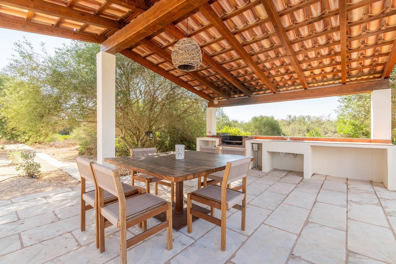 Villa Lorena récemment rénovée à quelques kilomètres de la magnifique plage d'Es Trenc avec Wi-Fi et climatisation in Ses Salines, Majorque du Sud