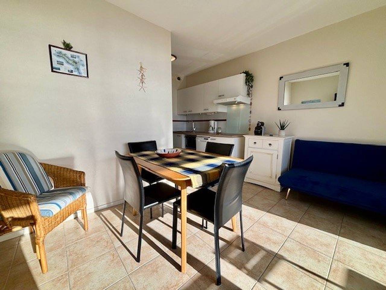 Ganze Wohnung, Quiberon - 2-Zi 35m² - Meerblick - 2 Pers - Privater Garage in Quiberon, Côte des Mégalithes