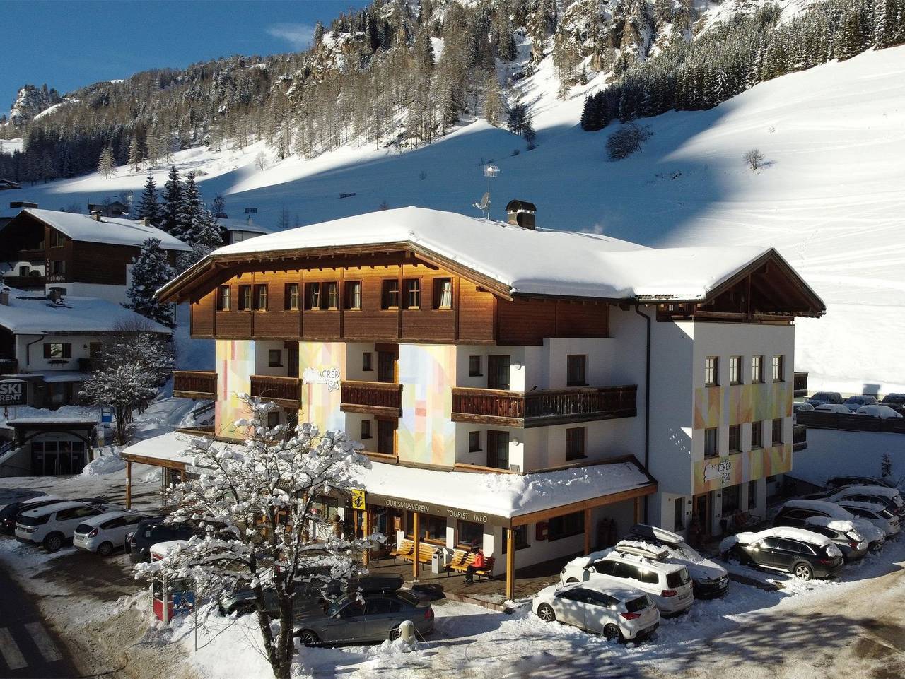 Ganze Ferienwohnung, Pension Crëp Sella - Standard in Colfosco, Corvara in Badia
