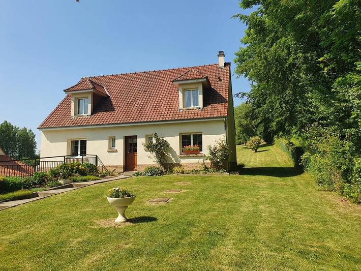 Location de vacances pour 10 personnes, avec vue et jardin, adapté aux familles à Beussent - 4