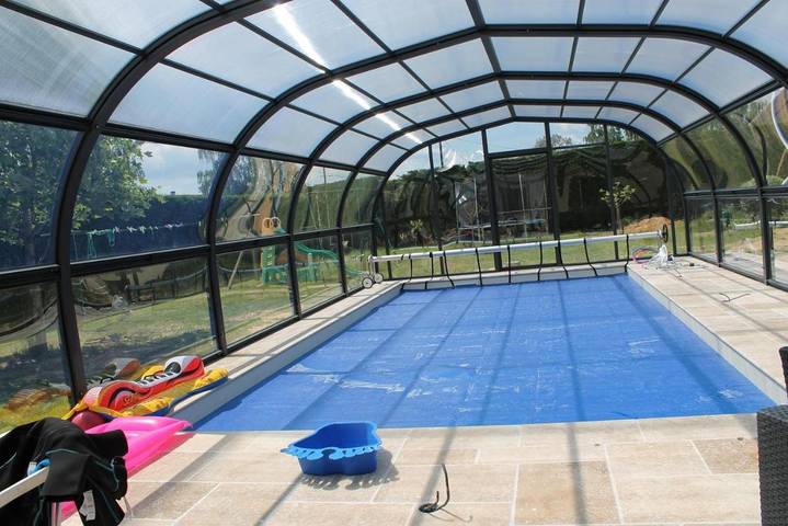 Chambre d’hôte pour 3 personnes, avec piscine