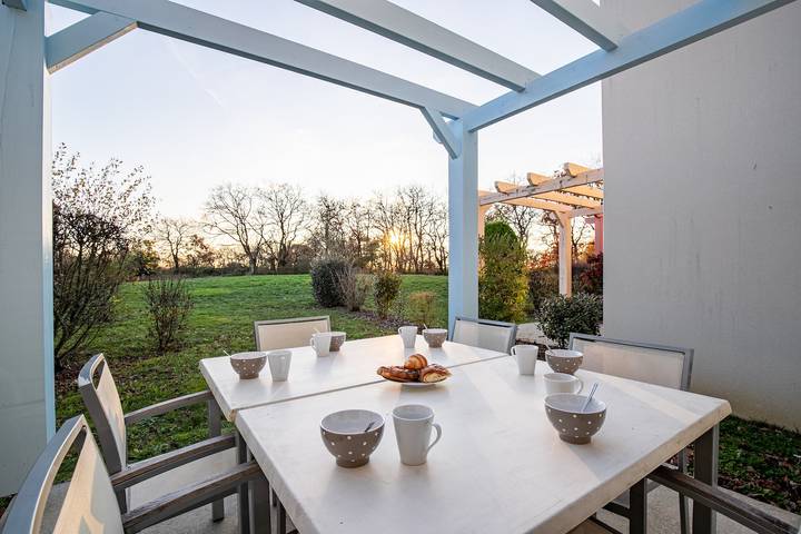 Ferienhaus für 6 Personen, mit Terrasse