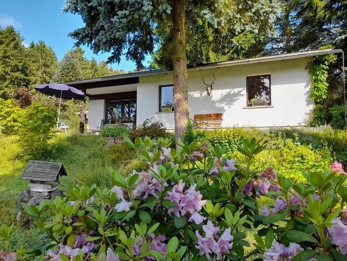 Ferienhaus für 2 Personen, mit Garten im Vogtland