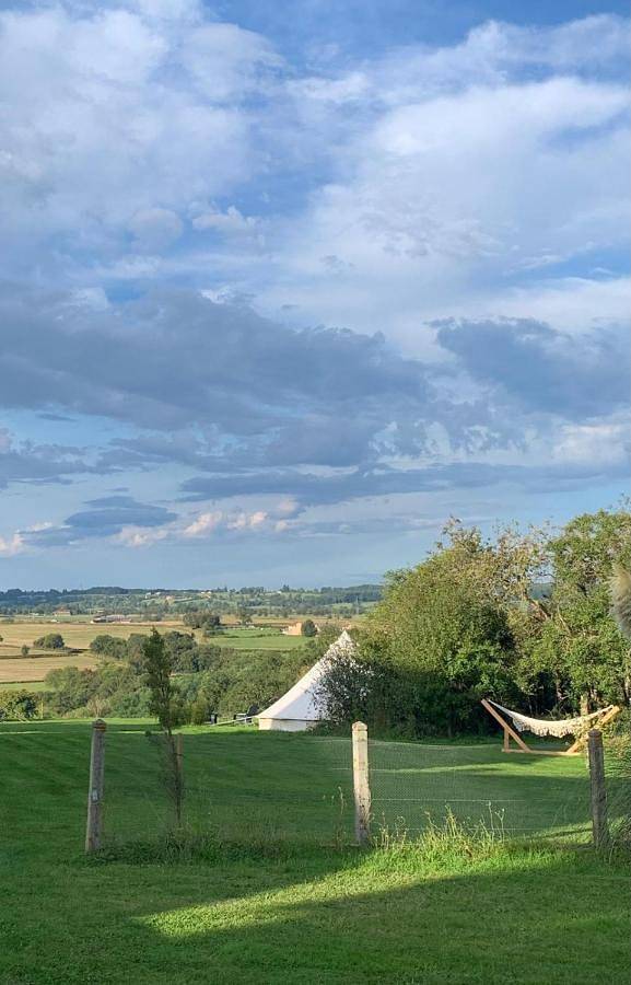 Les Fresses Glamping in Saint-Julien-la-Genête, Région d'Aubussargues