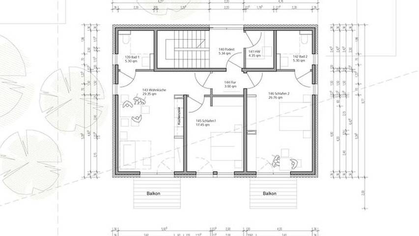 Ferienwohnung für 4 Personen, mit Garten in Erbach im Odenwald - 3