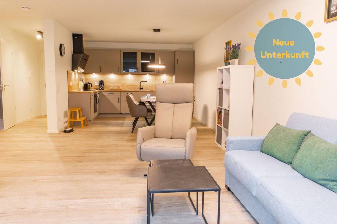 Ganze Wohnung, Ferienwohnung Hyggehuus Tossens – Balkon. Sauna. Strandnah. in Tossens, Butjadingen