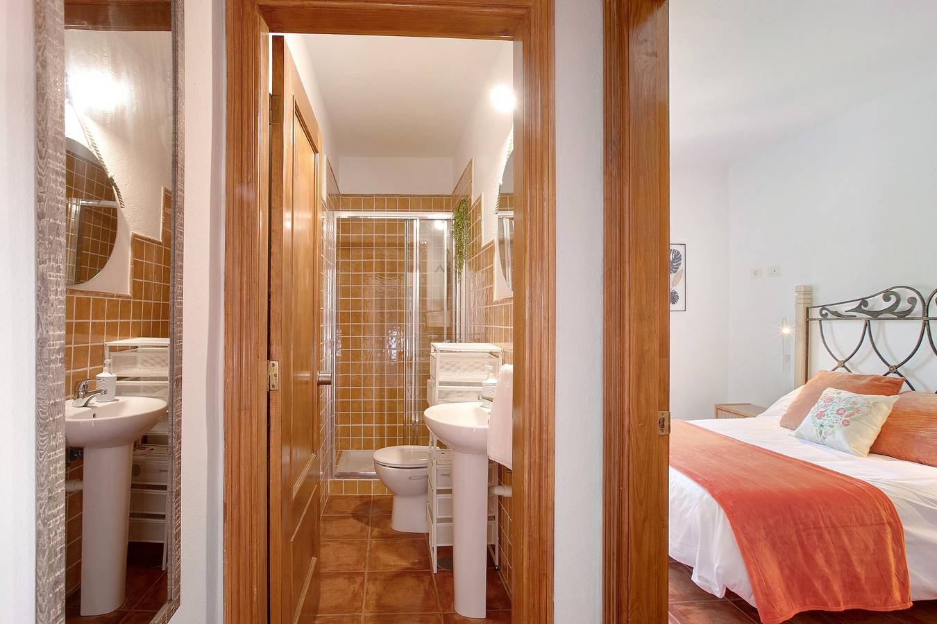 Appartement entier, Appartement de vacances "Verode" avec vue sur la mer, terrasse partagée et Wi-Fi in La Cisnera, Arico