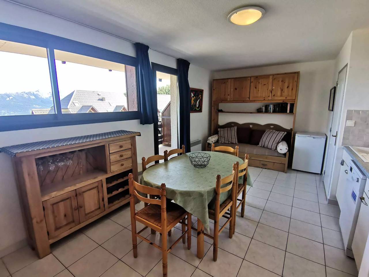 Ganze Wohnung, Schöne Wohnung 2 Schlafzimmer 6 Betten in Réallon Chab35 in Réallon, Nationalpark Écrins