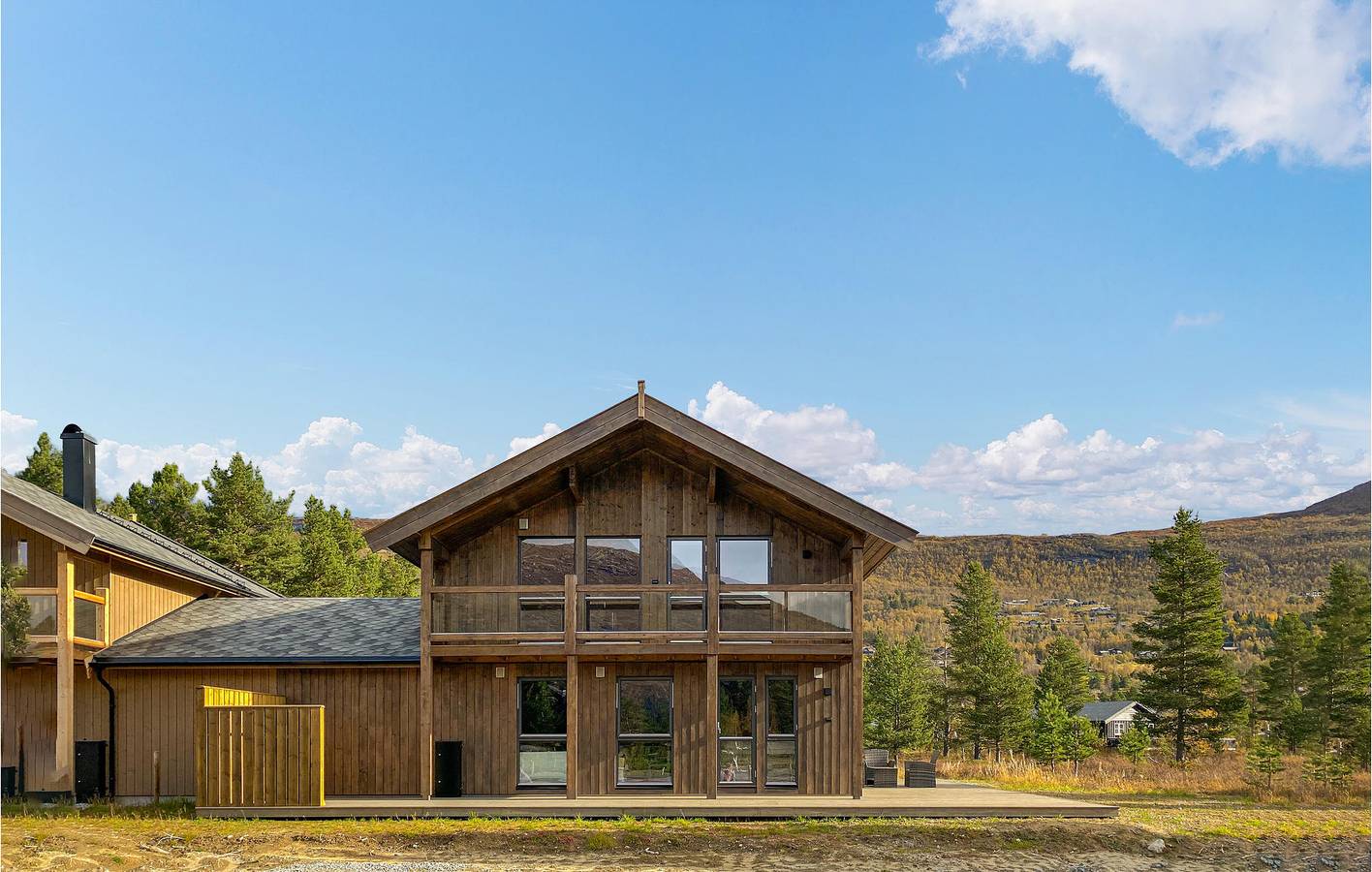 Ferienhaus für 9 Personen mit Terrasse in Bjorli, Lesja
