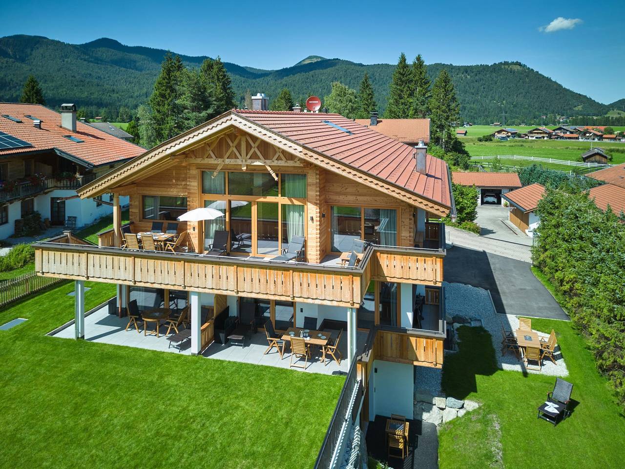 Ganze Ferienwohnung, "Tagträumer" Fewo/2 Schlafräume/Dusche,Wc in Krün, Bayerische Alpen