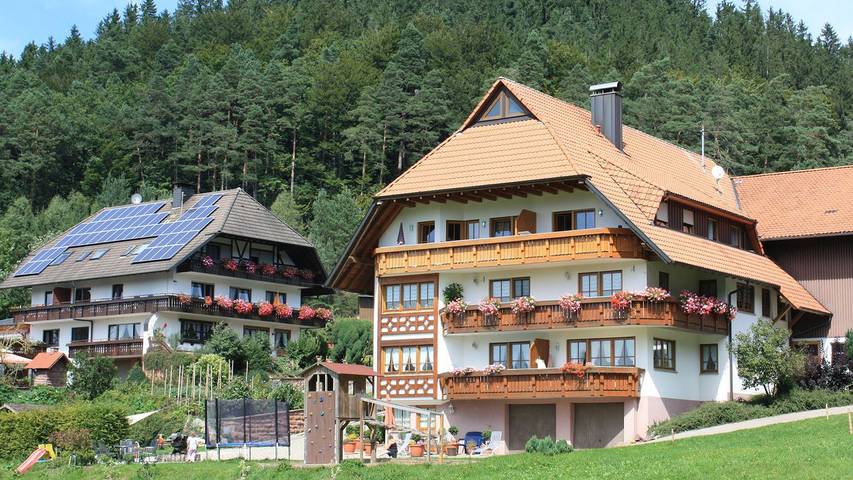 Ferienhaus für 4 Personen, mit Garten und Balkon in Elzach
