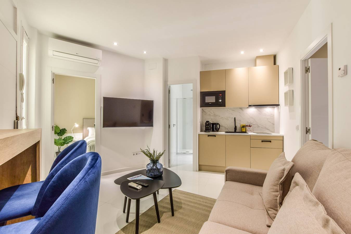 Apartahotel para 4 Personas en Arganzuela, Madrid