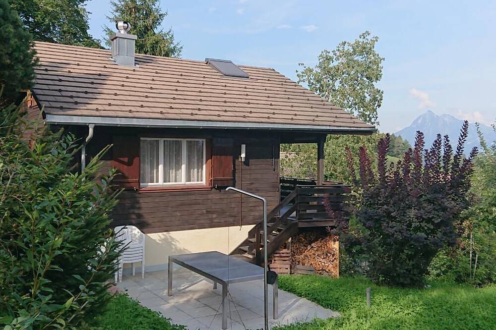 Ferienhaus mit weiter Rundsicht und Garten in Giswil, Obwalden