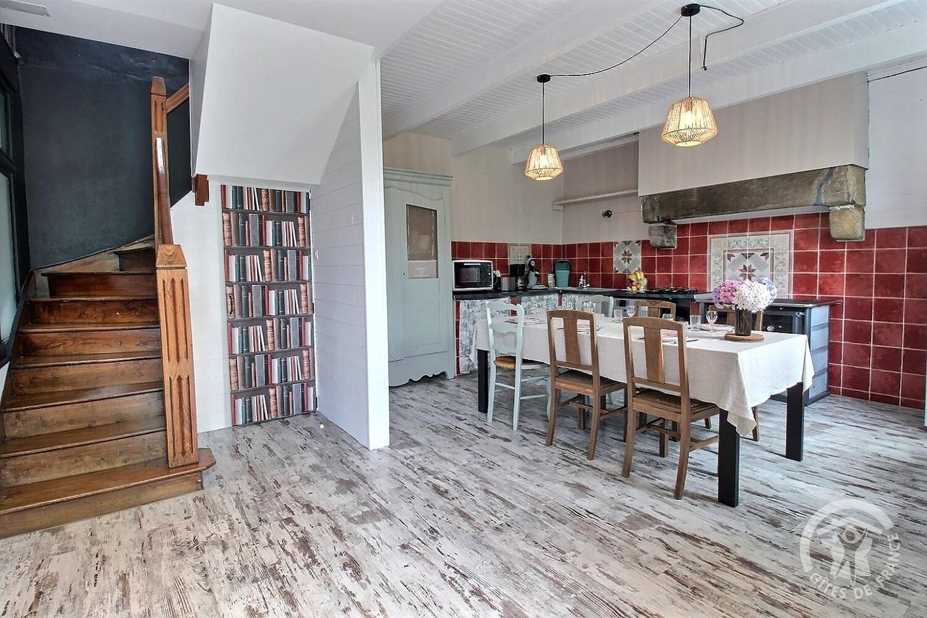 Ile du milieu in Trélévern, Rosa Granitküste