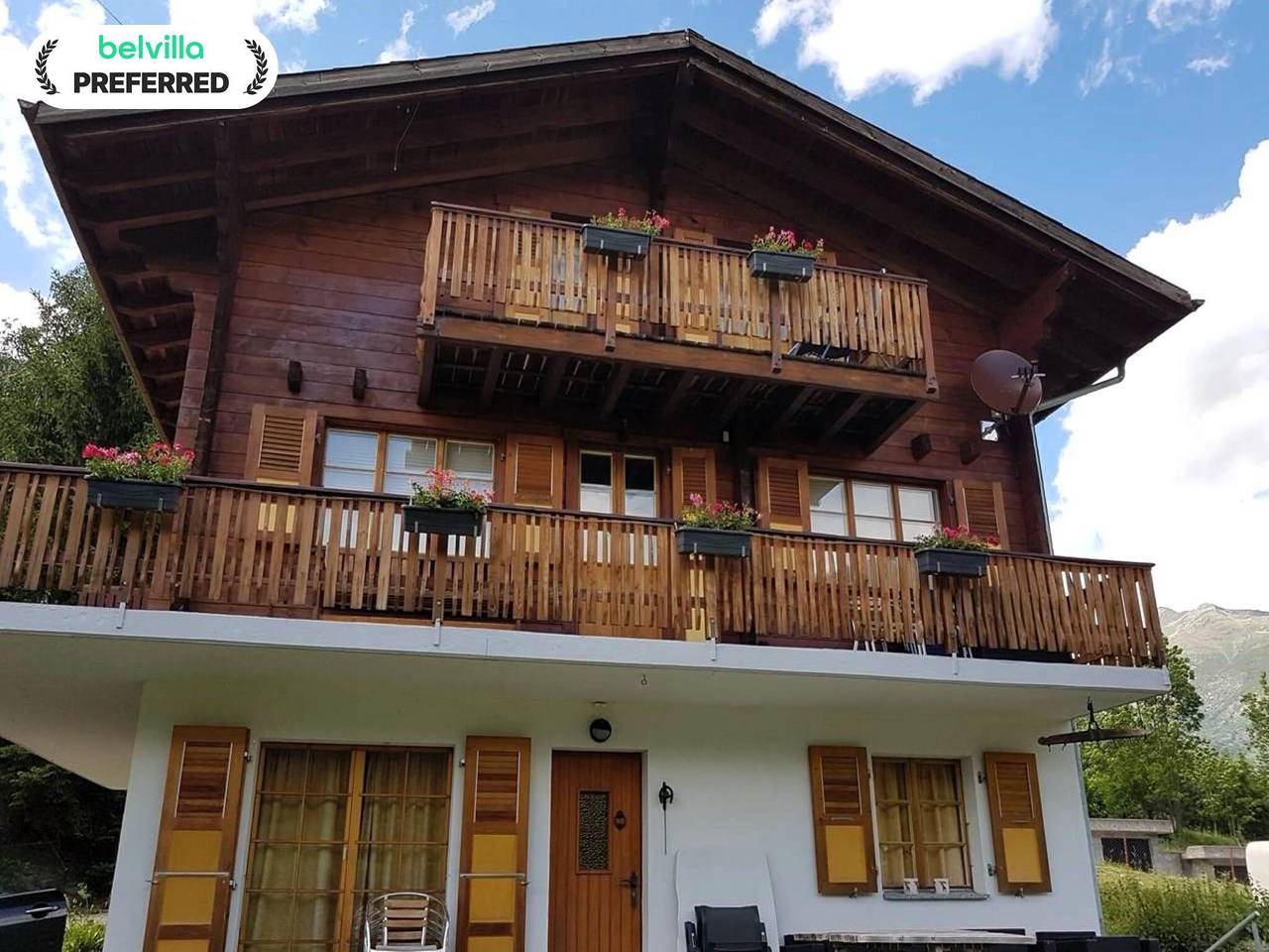 Chalet in Fiesch nahe Aletschgletscher in Fiesch, Aletsch Arena
