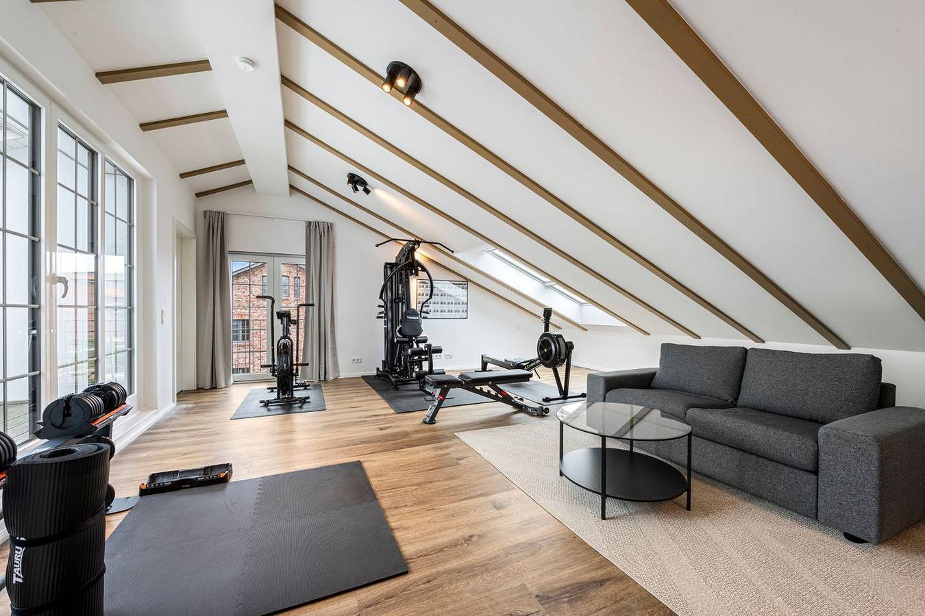 Ganze Wohnung, Strandhafer Rosenhagen - modern, Maisonette, Fitnessbereich, lichtdurchflutet in Rosenhagen, Dassow