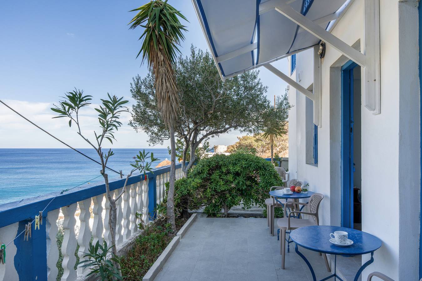 Ganze Wohnung, Apartment 'No 2' mit Meerblick, Wlan und Klimaanlage in Karpathos