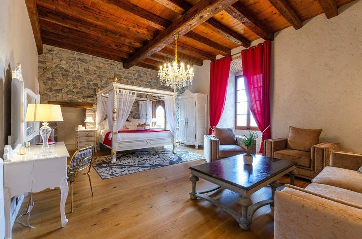 Gästezimmer – Château de la Rive – 2 Personen in Cruet, Chambéry und Umgebung