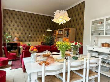 Gîte pour 8 personnes, avec jardin ainsi que vue et sauna à Quesnoy-le-Montant