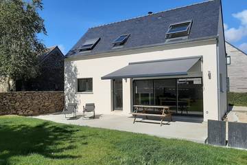 Gîte pour 4 personnes, avec jardin et terrasse dans Plage Porz Liogan Le Conquet