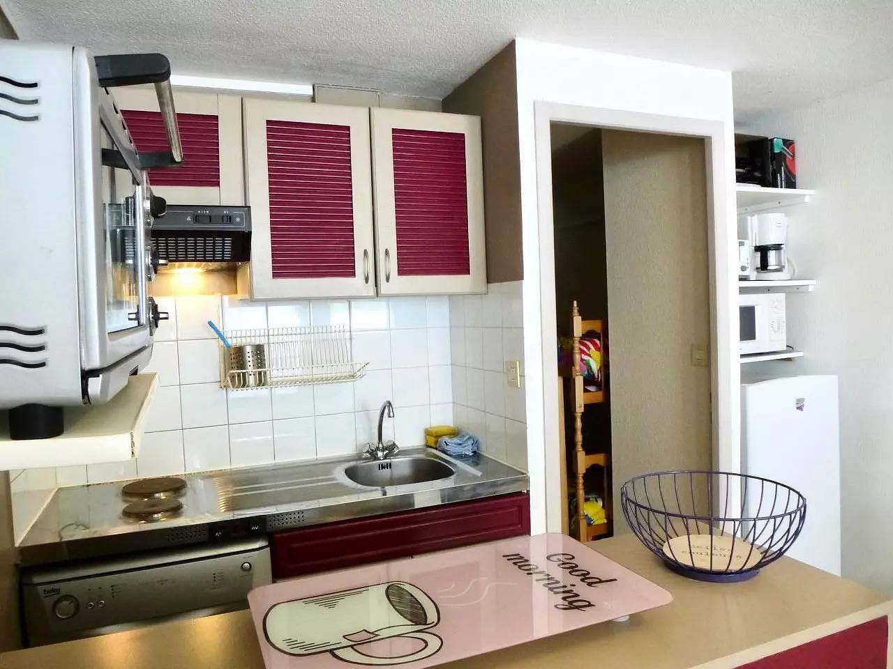 Studio entier, Appartement avec Wi-Fi dans le centre de Barèges in Barèges, Parc national des Pyrénées