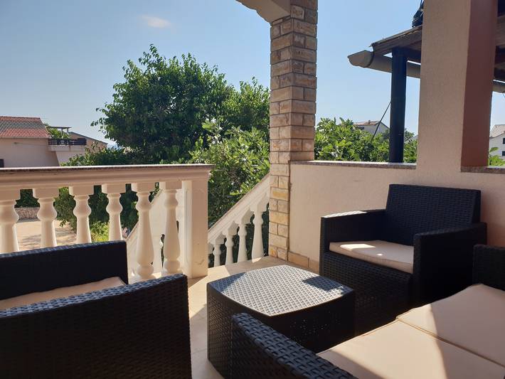 Apartament wakacyjny dla 3 osób, z balkon w Pag (Wyspa)