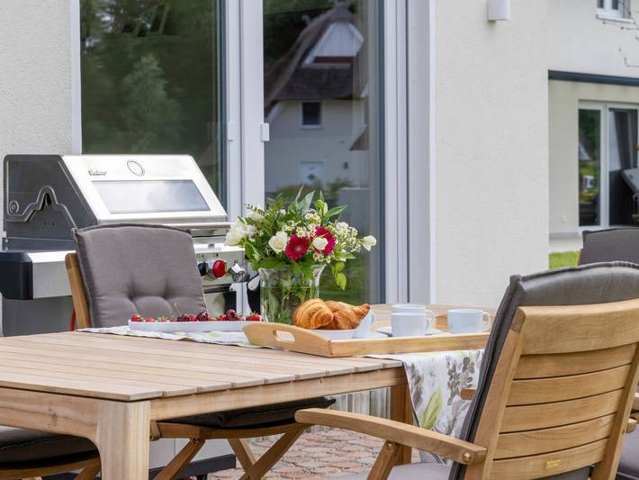 Ferienhaus für 7 Personen, mit Terrasse und Garten sowie Sauna und Seeblick am Salzhaff - 3