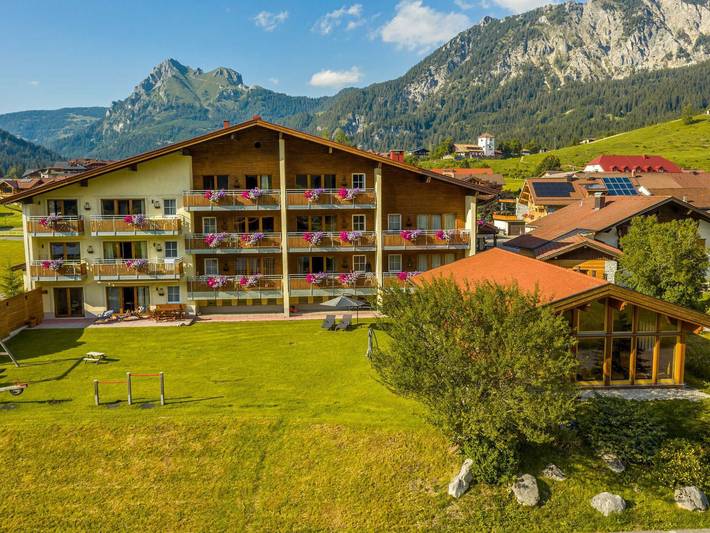 Ferienwohnung für 2 Personen, mit Balkon und Garten sowie Sauna und Ausblick in Tannheimer Tal - 2