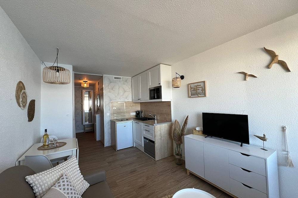 Appartement entier, Vue Exceptionnelle sur l'Île des Pêcheurs : Studio rénové pour Votre Plaisir ! in Cap d'Agde, Agde