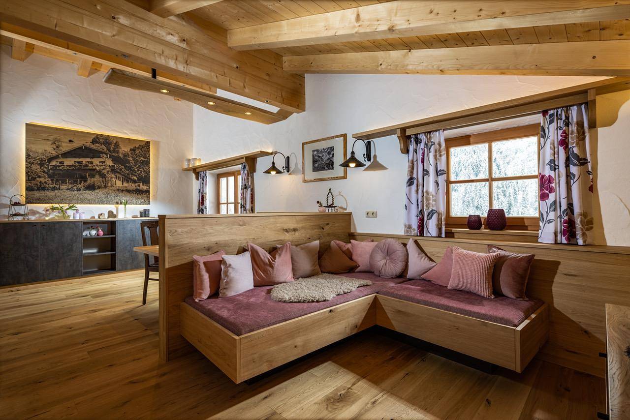 Ganze Ferienwohnung, Ferienwohnungen Kaspern - Ferienwohnung Hochkalter, 1-4 Personen, 90 qm, Balkon, Tv, 1 Schlafzimmer in Ramsau bei Berchtesgaden, Berchtesgadener Alpen