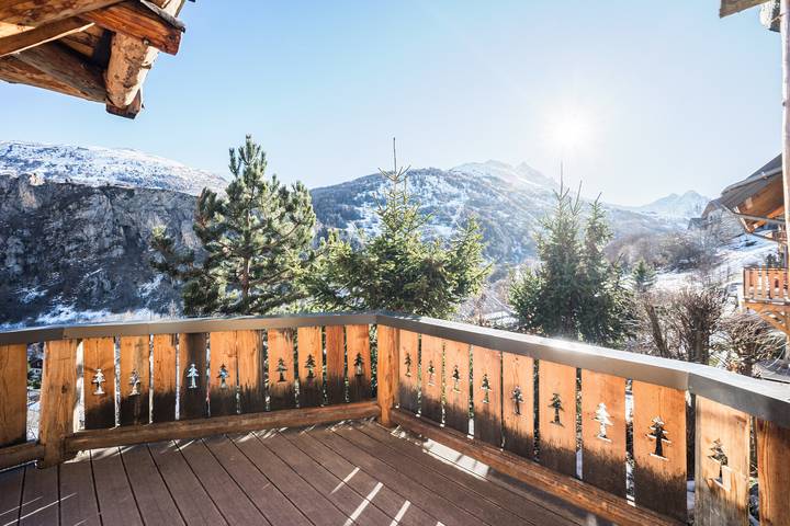 Location de vacances pour 8 personnes, avec jardin à Valloire