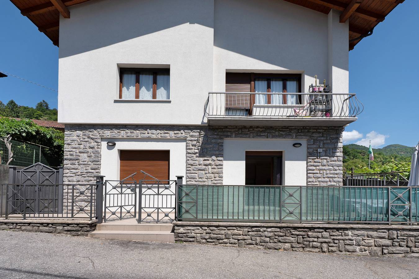Ferienhaus 'Tra Cielo E Bosco - Verbania' mit Bergblick, privater Terrasse und Wi-Fi in Unchio (Verbania), Comune di Verbania
