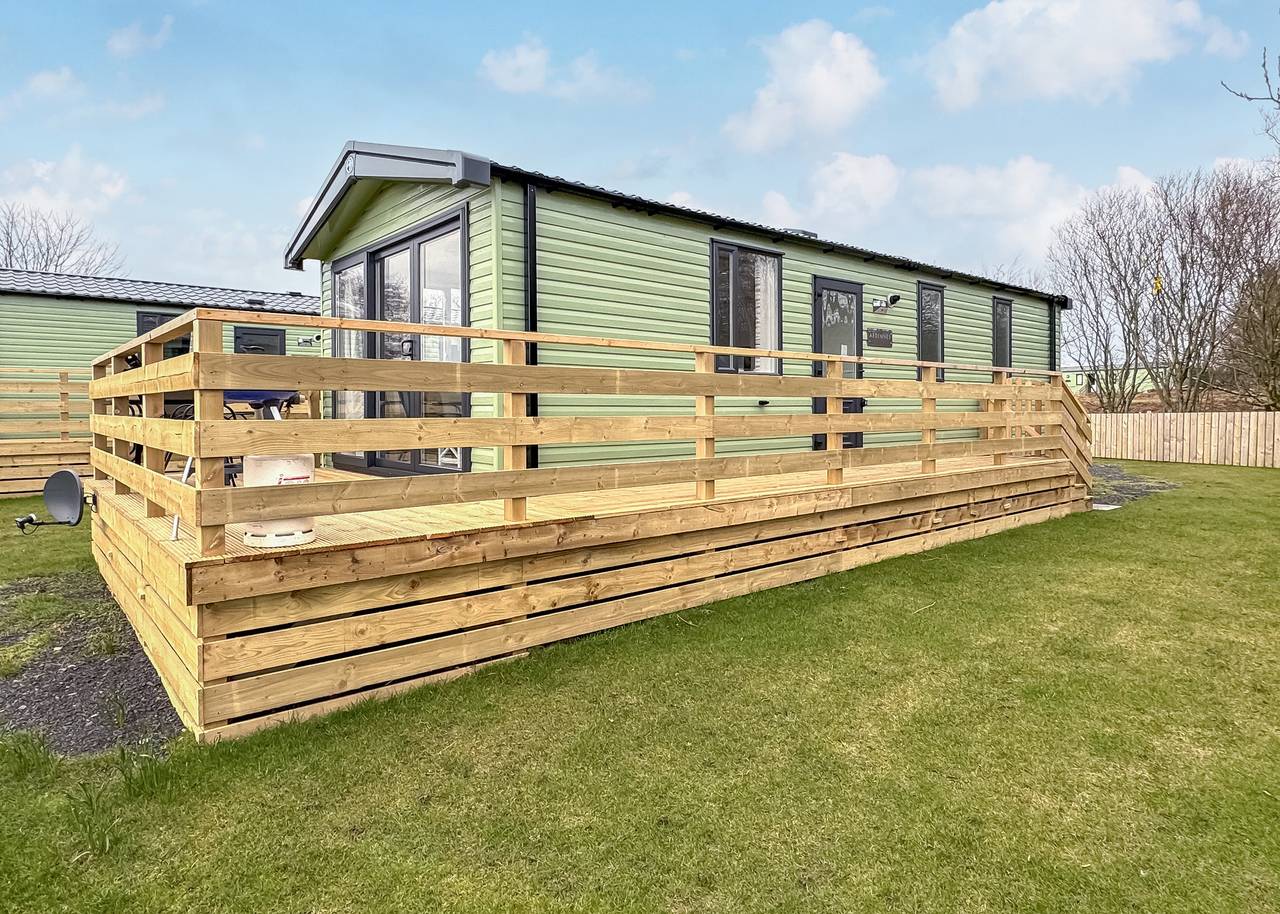 Cree 2 bed caravan in Dumfries und Galloway