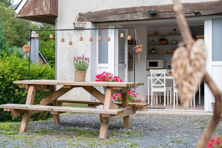 Gîte pour 6 personnes, avec vue et jardin, animaux acceptés à Léglise - 4