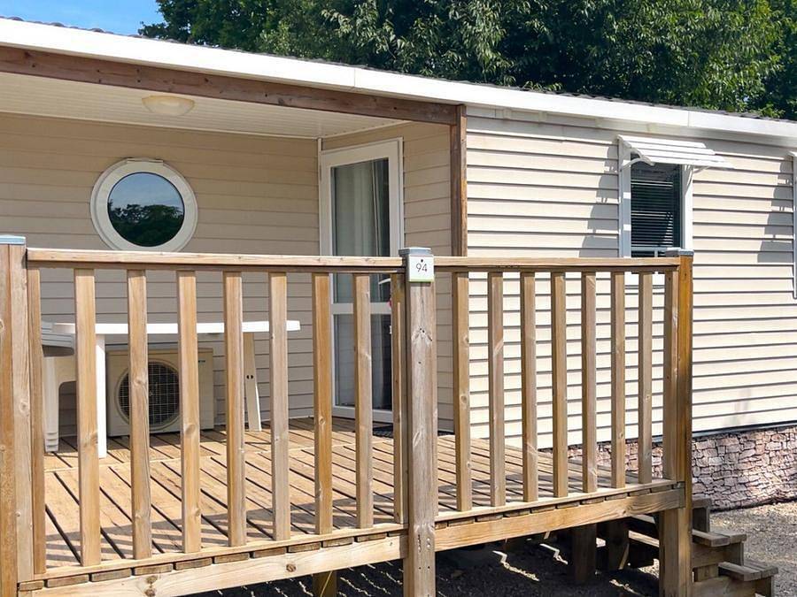 Camping Intercommunal de la Durance - Mobilhome 4 personnes - Mobil home O'hara 734T climatisé, 2 chambres in Cavaillon, Parc naturel régional du Luberon