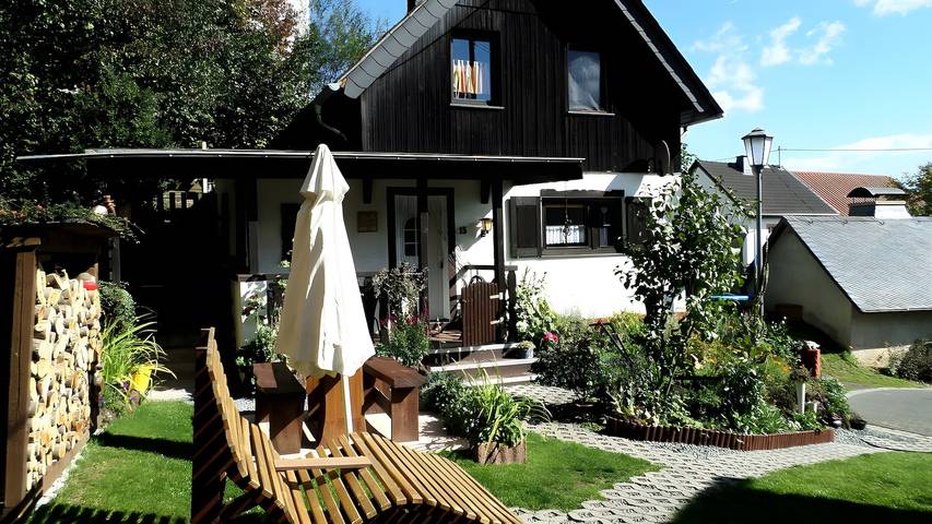 Ferienhaus für 3 Personen, mit Garten, mit Haustier