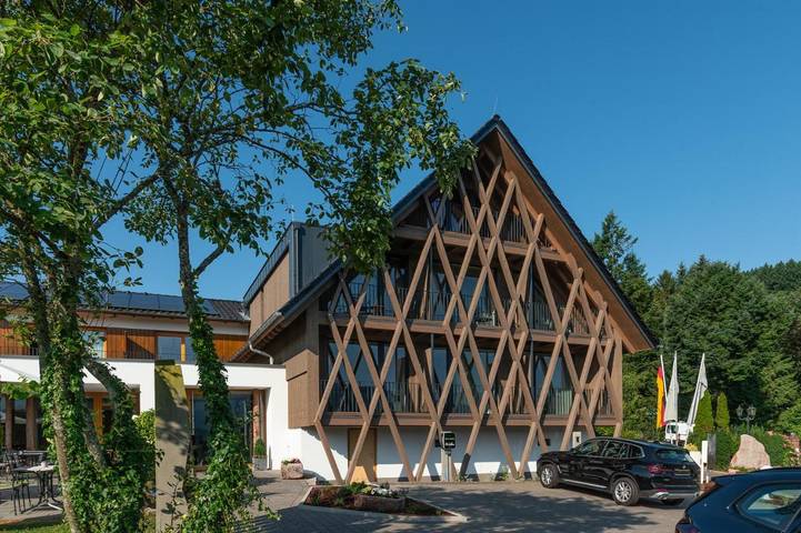 Hôtel pour 4 personnes, avec vue et jardin