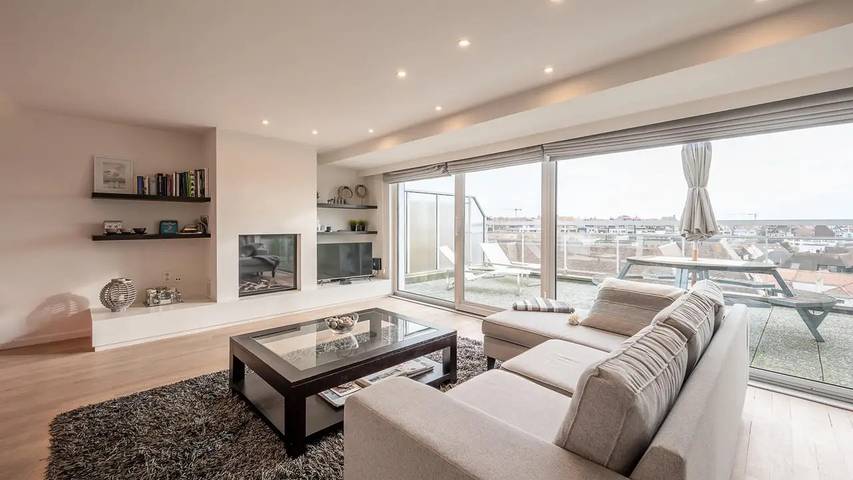 Appartement voor 7 personen, met terras in Knokke