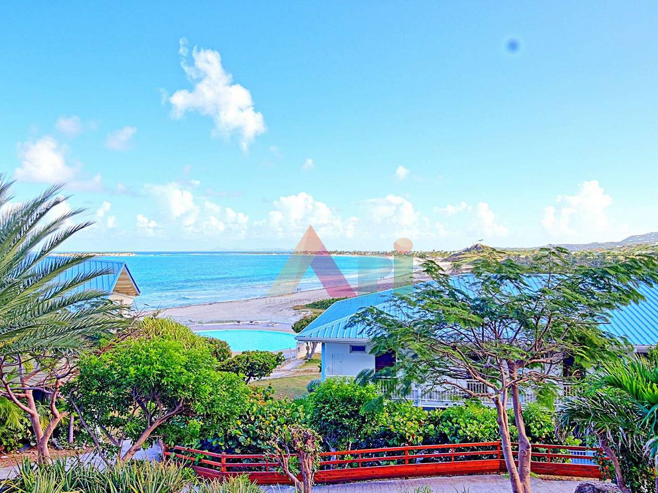 Studio entier, Studio spacieux face à la mer avec climatisation in Saint Martin