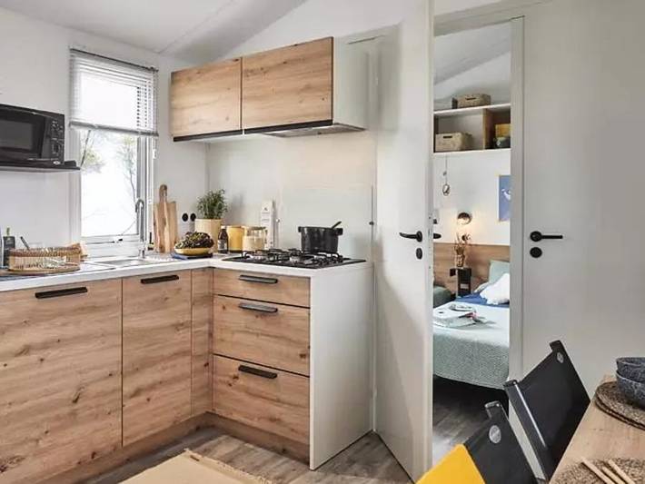 Camping Club Médoc Plage 4* - Ms Vacances - Mobilhome 6 personas - Cottage 4 Habitaciones 6 Personas Aire Acondicionado + Tv in Vendays-Montalivet, Lesparre-Médoc region