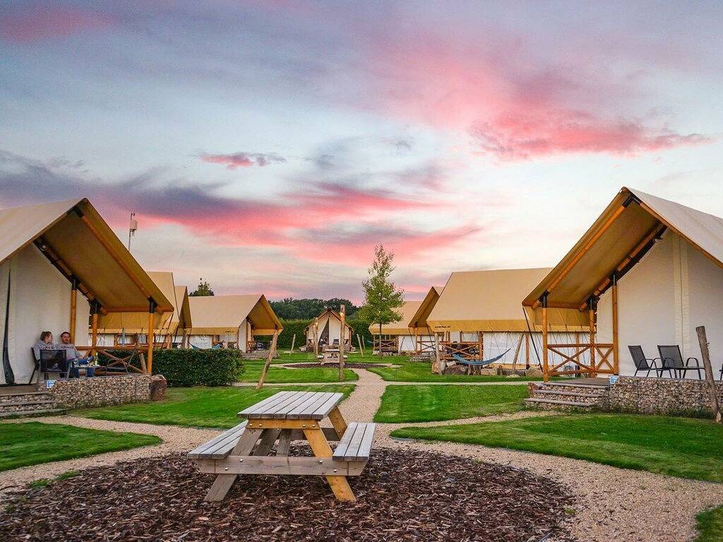 Glampingtent Luxe 4 in Hoge Kempen