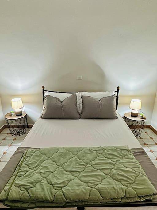 Ferienwohnung für 4 Personen, mit Garten und Ausblick