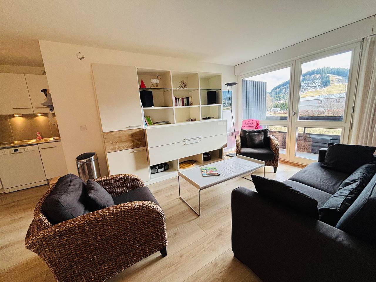 Apartamento entero, Autrans - Apartamento renovado 6 pers, 2 hab, terraza al sur in Autrans-Méaudre-en-Vercors, Parc naturel régional du Vercors