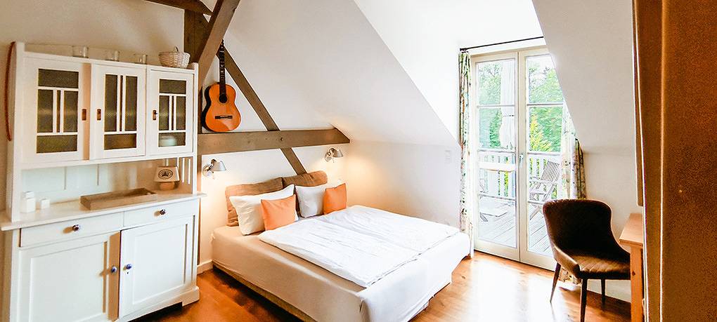 Ferienwohnung für 4 Personen, mit Balkon und Ausblick in Rheinsberg - 4