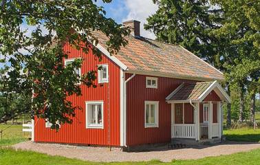 Bauernhof für 6 Personen, mit Terrasse und Garten sowie Ausblick in Schweden