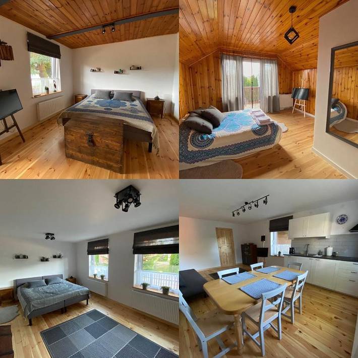 Apartament wakacyjny dla 3 osób, z Balkon i Taras oraz Ogród w Tykocin