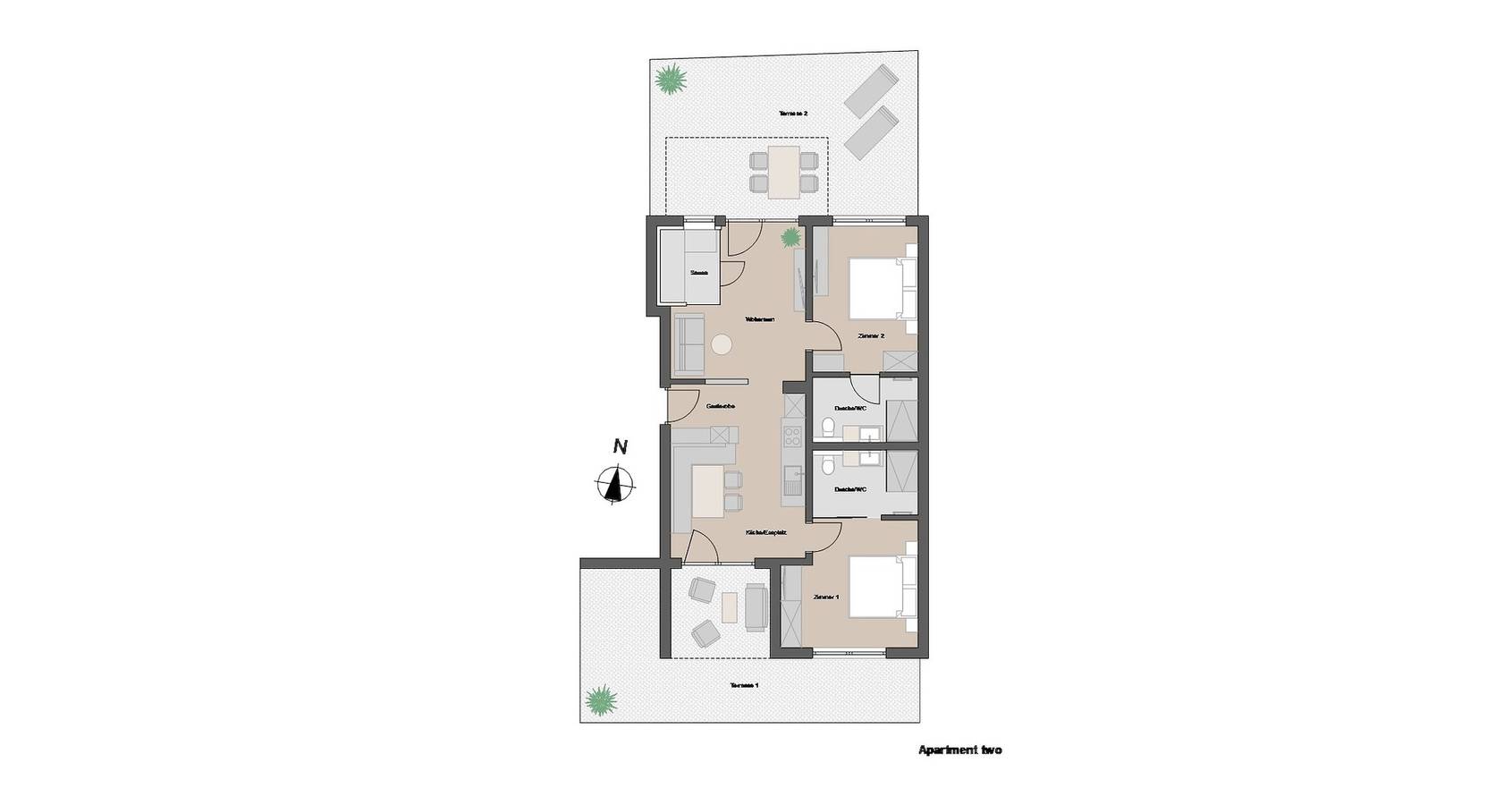 Ganze Ferienwohnung, Falkners Five - Apartment two in Habichen, Oetz