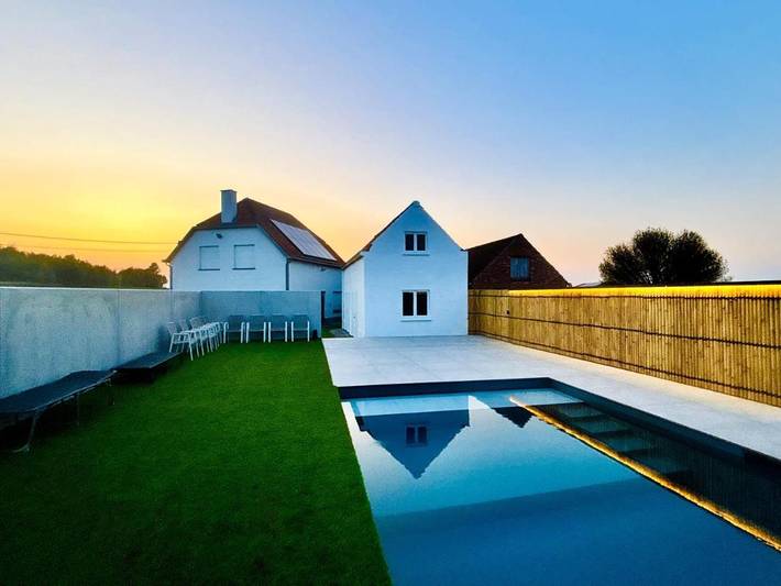Maison de vacances pour 10 personnes, avec Terrasse et Jardin ainsi que Piscine et Vue à Staden